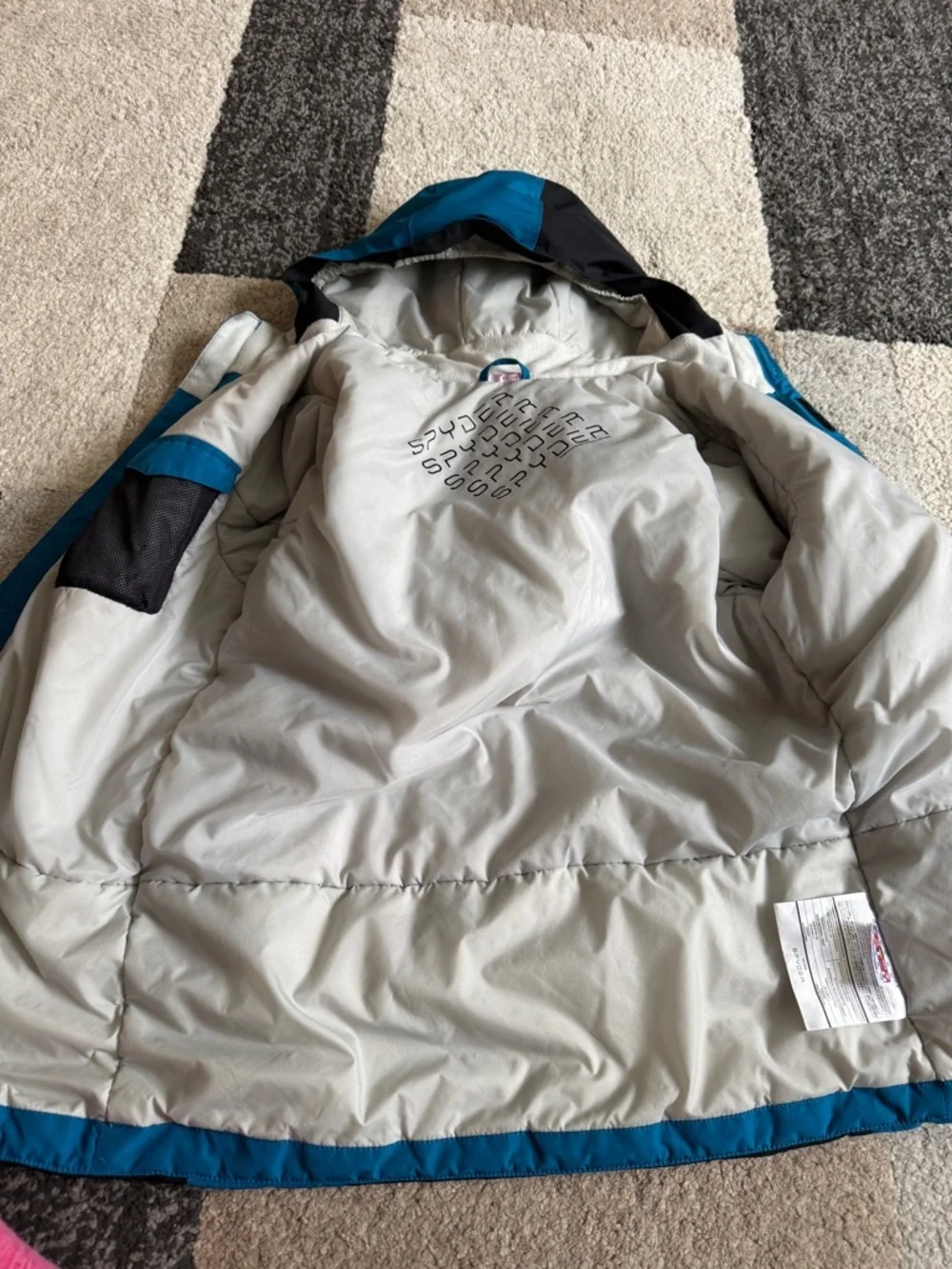 Spyder insulated hooded